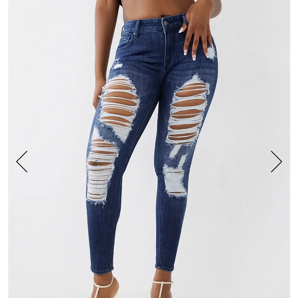 JENNIE MID RISE CURVY SKINNY JEAN - Picture 3 of 12